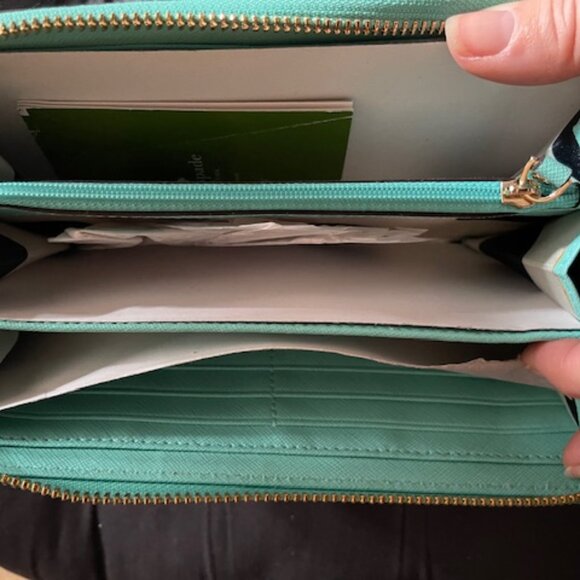 Kate Spade Women's Wallet Lacey Color Street Zip Wallet NEW - Picture 3 of 7